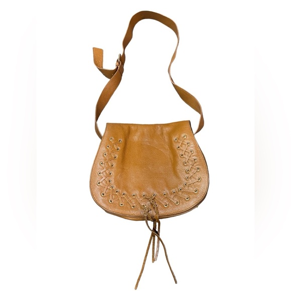 Brown‎ Pebbled Crossbody - Picture 1 of 7